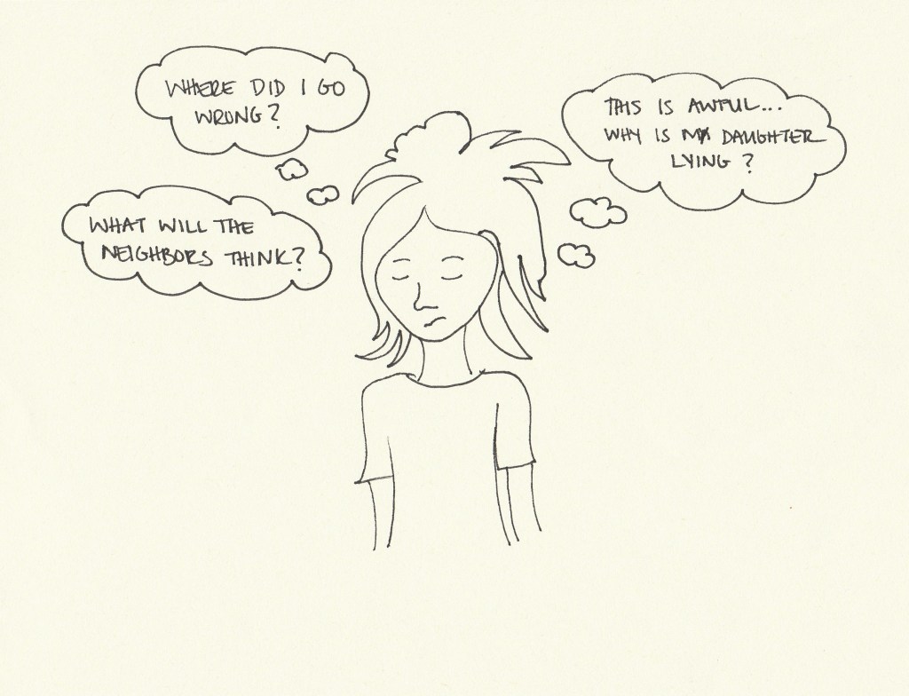 Meet Dana: She is confused by her child’s behavior and feels embarrassed and&nbsp;helpless